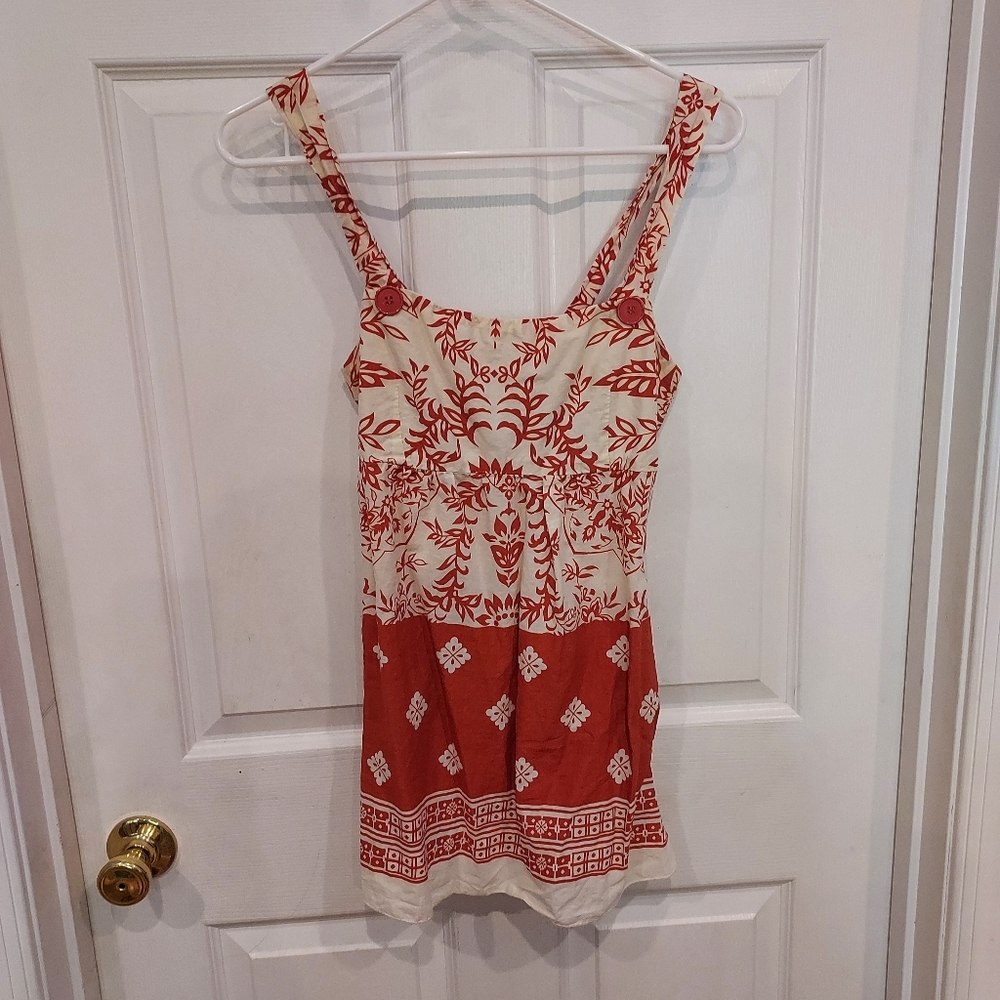 She's Cool flowered tank size L